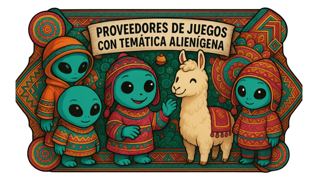 Proveedores de juegos con temática alienígenas