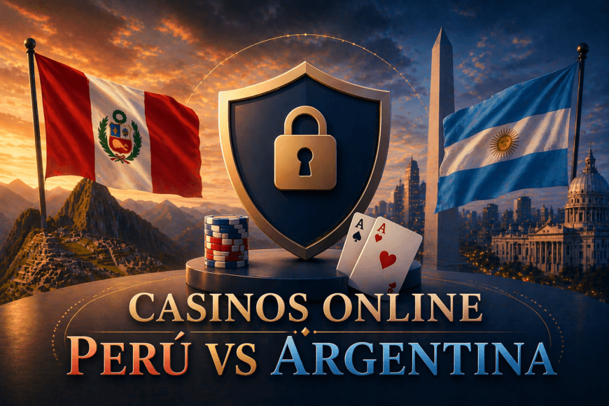 Casinos online en Perú vs Argentina